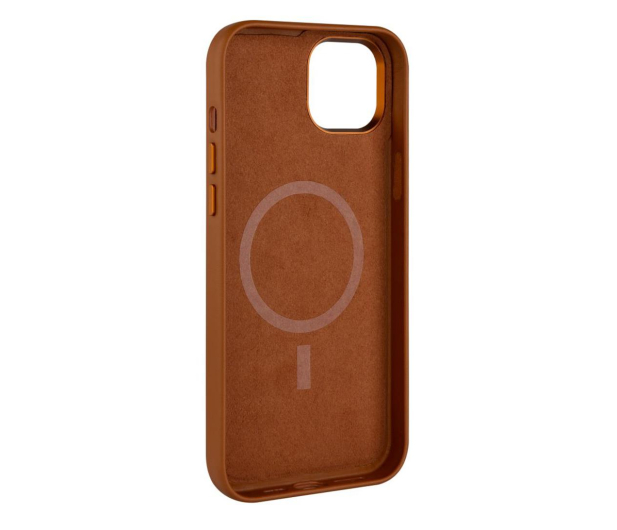 FIXED MagLeather do iPhone 15 brązowy FIXLM-1200-BRW - 1227968 - zdjęcie 4